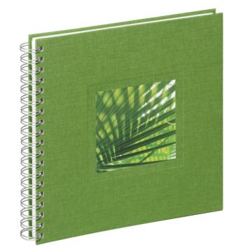 Photo Album photos à spirales - 240 x 250 mm - Vert PAGNA Nature Palm