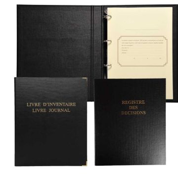 Pack société : Lot de 2 registres  931D 928D