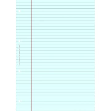 BLOC AUDIT Bleu 3 colonnes avec en-tête - Feuille de travail ELVE 2632