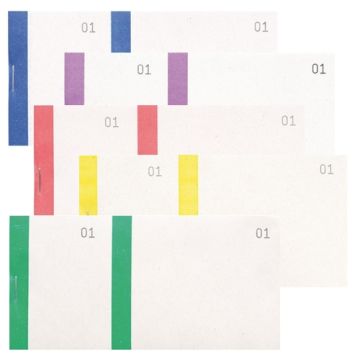 BLOC VENDEUR Lot de 1000 tickets Coupons détachables Assortiment COGIR 70310