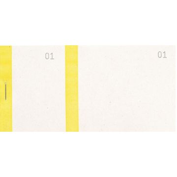 Bloc VENDEUR Jaune Carnet de 100 tickets à coupon 7032 Cogir