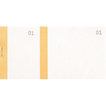 Bloc VENDEUR Orange Carnet de 100 tickets COGIR 7036