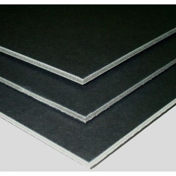 Carton plume - 297 x 420 mm - Noir : CANSON Visuel