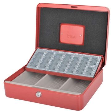 Caisse avec Monnayeur pour Pièces - Rouge PAVO