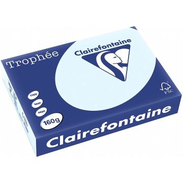 Ramette de papier Trophée de 250 feuilles A4 160g - Bleu : CLAIREFONTAINE Visuel