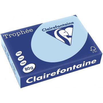 Ramette de papier Trophée de 500 feuilles A4 - Bleu vif : CLAIREFONTAINE Modèle