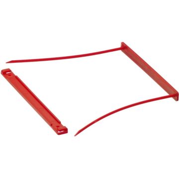 CAPI CLASS 1 : Lot de 50 Relieurs d'archives 500 feuilles - Rouge Modèle