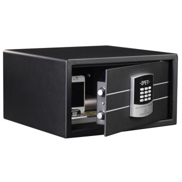 HS458-02HARTMANN  : Coffre-fort Hôtel - Serrure électronique - Noir 
