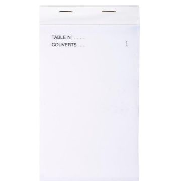 Bloc MAITRE D'HOTEL Autocopiant Dupli 150 x 79 mm COGIR 1971