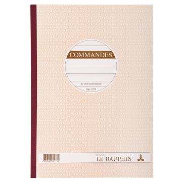 COMMANDE Carnet autocopiant Tripli 1273D Le Dauphin