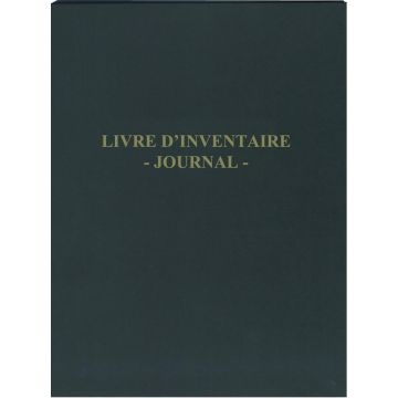 Livre d'Inventaire et Livre Journal Registre ELVE D59