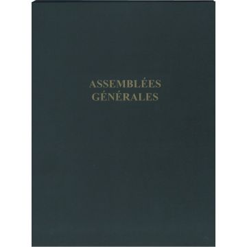 Registre - Assemblées Générales  D70 elve