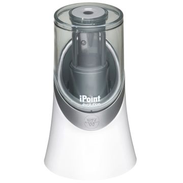 Taille-crayons électrique - 1 trou - Blanc WESTCOTT iPoint Evolution