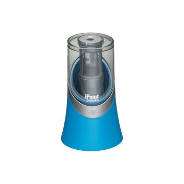 Taille-crayons électrique - 1 trou - Bleu WESTCOTT iPoint Evolution