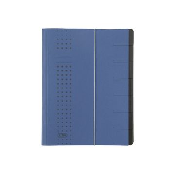 ELBA 400002023 : Trieur à élastique 7 compartiments - Bleu foncé