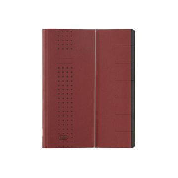 ELBA 400002021 : Trieur à élastique 7 compartiments - Bordeaux