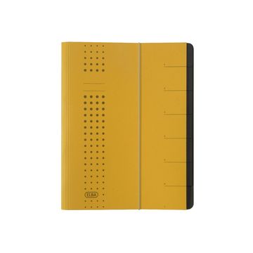 ELBA 400002022 : Trieur à élastique 7 compartiments - Jaune