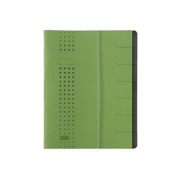 ELBA 400002025 : Trieur à élastique 7 compartiments - vert