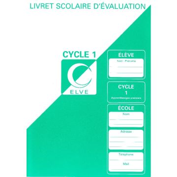 Livret scolaire d'évaluation - Cycle 1 ELVE image