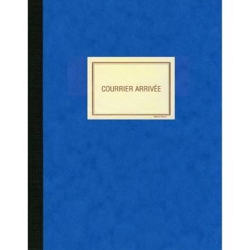 Registre - Enregistrement du courrier - Arrivée ELVE 421 modèle