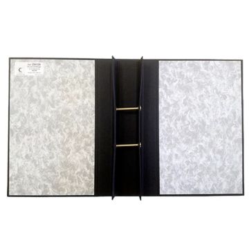 Reliure d'archive de Notaire - Sans vis apparentes - Noir ELVE