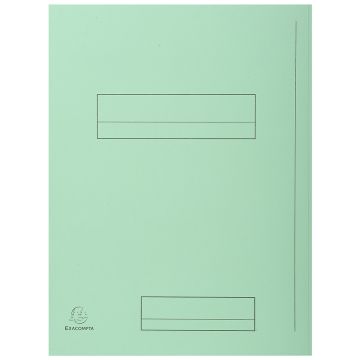 Lot de 50 Chemises rigides imprimées - Vert EXACOMPTA Super 210 Visuel