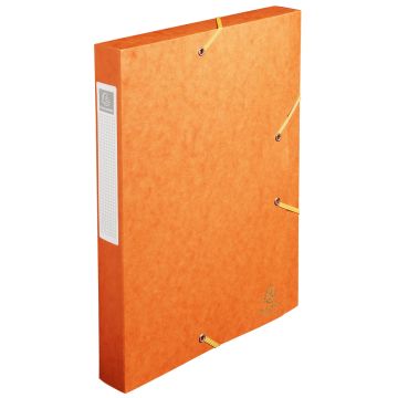 Boîte de classement Cartobox - Dos 40 mm - Orange : EXACOMPTA Image