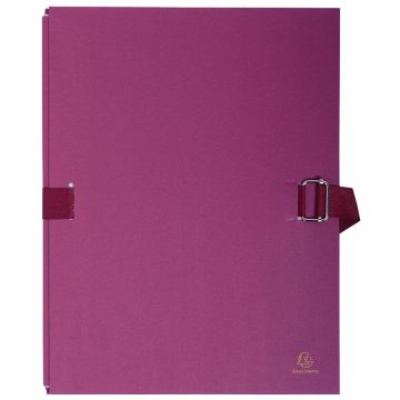 Chemise à sangle avec rabat - Bordeaux EXACOMPTA Image