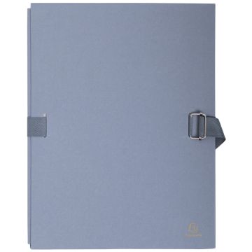 Chemise avec rabat à sangle - Gris EXACOMPTA