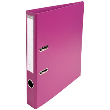 Classeur à levier en PVC - Dos de 50 mm - Fuchsia EXACOMPTA Image