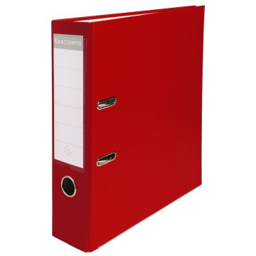 Classeur à levier en PP - Dos de 80 mm - Rouge EXACOMPTA Image