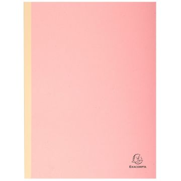 EXACOMPTA : Chemises à soufflet dos toilé - Rose (Papier recyclé) 