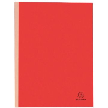 EXACOMPTA : Chemises à soufflet dos toilé - Rouge (Papier recyclé)