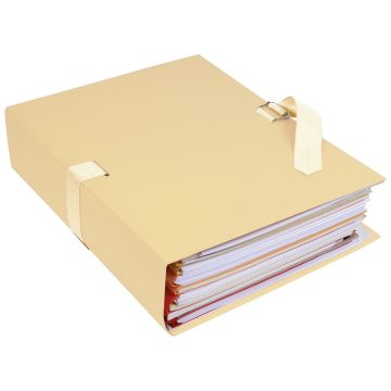 Chemise à sangle toilée - Mastic EXACOMPTA Photo