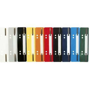 Lot de 250 fixations à lamelles pour dossier - Assortiment EXACOMPTA Modèle