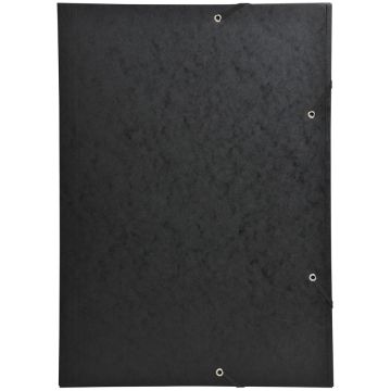 Chemise A3 à élastiques - Noir : EXACOMPTA Image