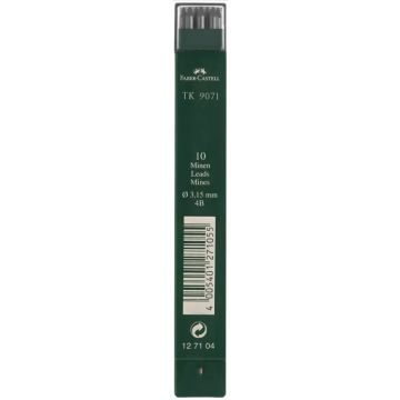Lot de 10 mines de rechange TK 9071 - 4B : FABER CASTELL Image