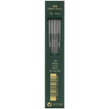 Lot de 10 mines de rechange TK 9071 - HB : FABER CASTELL Visuel