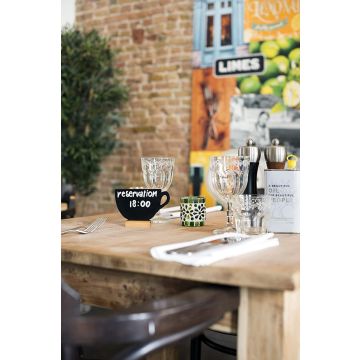 Ardoise de Table - Forme Tasse : SECURIT Silhouette (FBT-CUP)