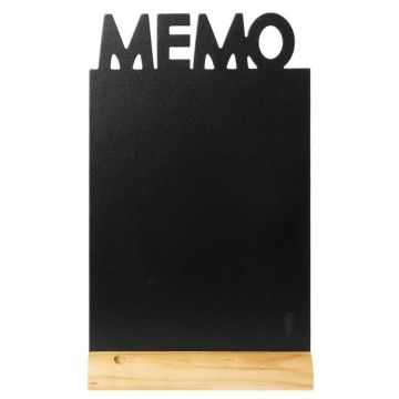 Ardoise de Table - Forme Mémo : SECURIT Silhouette Visuel