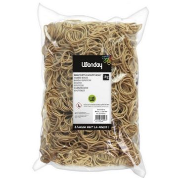 Bracelets caoutchouc - largeur 1,8 mm - 76 mm / 120 mm WONDAY Image