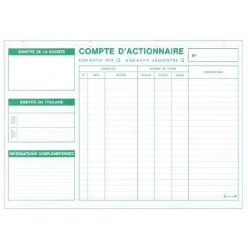 LE DAUPHIN : Fiche de comptes d'actionnaires 90150D