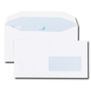 Lot de 1000 Enveloppes avec fenêtre DA - 115 x 225 mm : GPV Visuel