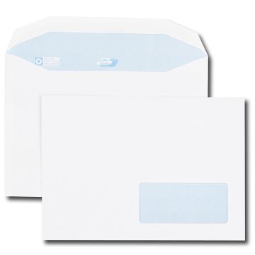 Enveloppes avec fenêtre C5 - 162 x 229 mm GPV