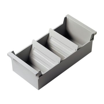 Boîte pour 1200 fiches A6 paysage - Gris - The Admin : HELIT