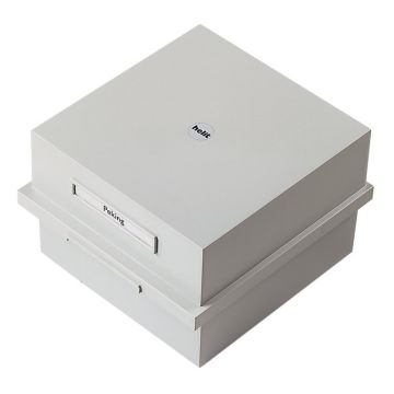 Boîte pour 900 fiches A5 paysage - Gris lumière - The Admin : HELIT