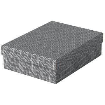 Image Boite cadeau - 265 x 360 x 100 mm - Gris ESSELTE Home M