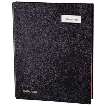 Parapheur Signature 25 compartiments - Noir EMEY Clips