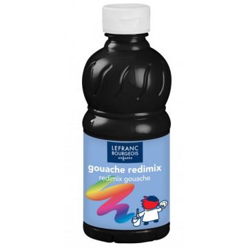 Gouache liquide - Noir - 250 ml LEFRANC image