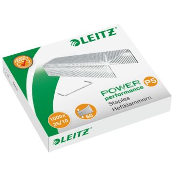 Photo LEITZ : Boite de 1000 agrafes zinguées - 25/10 - 5574-00-00